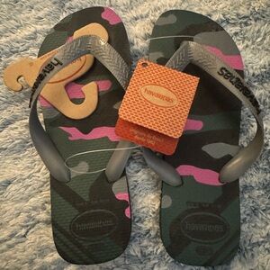 Havaianas Camo Patterned Flip Flop🩴